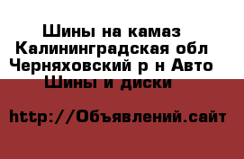 Шины на камаз - Калининградская обл., Черняховский р-н Авто » Шины и диски   